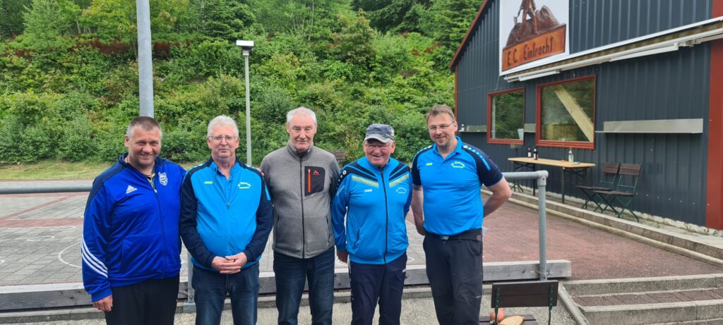 6. Platz Peter Linseisen, Hans Schaffer, Jo Weikl, Fritz Bielmeier