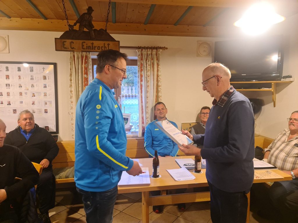 Ehrenvorstand Heinz Lipp