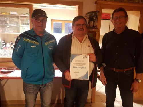 Neues Ehrenmitglied Georg Wölfl